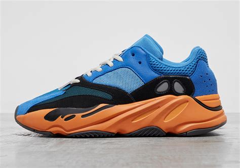 sneakers blauw oranje